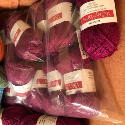 Large Yarn Lot #2 (Cloudborn Alpaca/Wool, Goshen Valley Yarns, Debbie Bliss Baby Cashmere, Candide Virgin Wool) -Lot 419