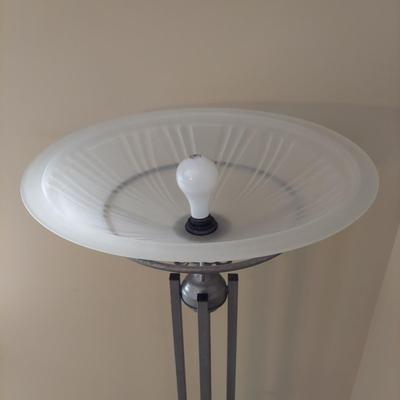 Brushed Nickel Floor Lamp (GB-BBL)
