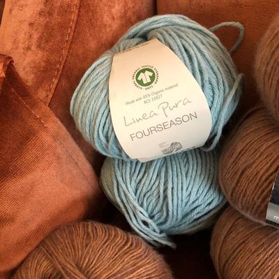 Large Yarn Lot #3 (Linea Pura Four Seasons Cashmere, Debbie Bliss Baby Cashmere, Cloudborn Alpaca/Wool, Lana Grossa Baby Alpaca) -Lot 418