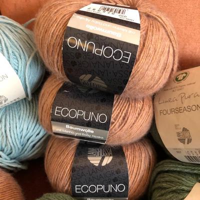 Large Yarn Lot #3 (Linea Pura Four Seasons Cashmere, Debbie Bliss Baby Cashmere, Cloudborn Alpaca/Wool, Lana Grossa Baby Alpaca) -Lot 418