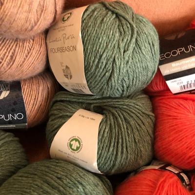Large Yarn Lot #3 (Linea Pura Four Seasons Cashmere, Debbie Bliss Baby Cashmere, Cloudborn Alpaca/Wool, Lana Grossa Baby Alpaca) -Lot 418