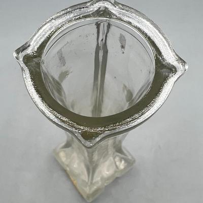 Profile 1406 Europa 1986 Clear Pressed Glass Bud Vase 6