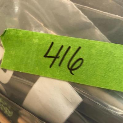 Knitting Needles, Crochet Hooks, Hoops, Yarn Winder, Lg. Box Patterns +++ -Lot 416