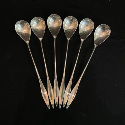 Modern 12-Person Reed & Barton Sterling Silverware w/ Serving Utensils (DR-SS)