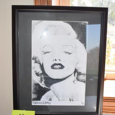 Marilyn Monroe Drawing
