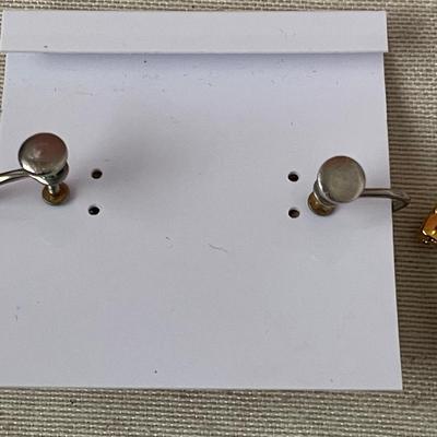 VARIETY OF CLIP ON EARRINGS