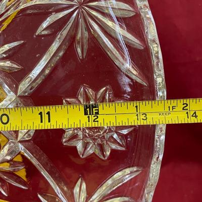 Anchor Hocking Prescut EAPG clear glass