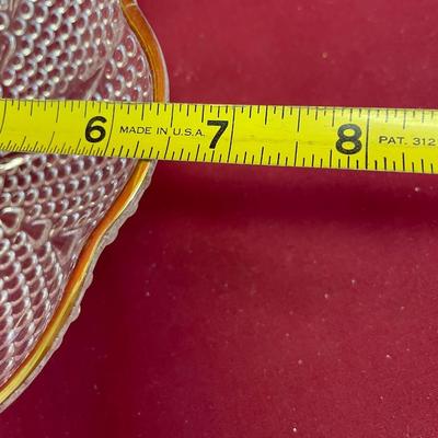 Hazel Atlas teardrop crystal bowl