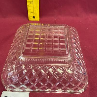 Anchor Hocking Waterford clear dish