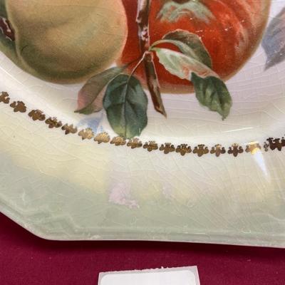 Imperial China- semi vitreous- apples