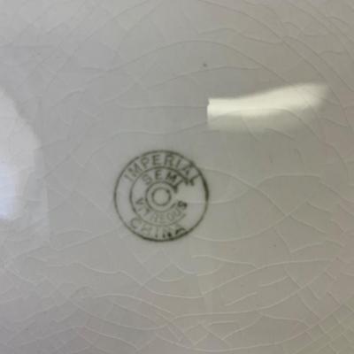 Imperial China- semi vitreous- apples