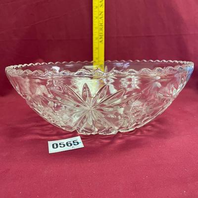 Anchor Hocking Star of David 10 1/2â€x 3 3/4â€