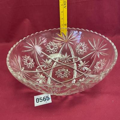 Anchor Hocking Star of David 10 1/2â€x 3 3/4â€