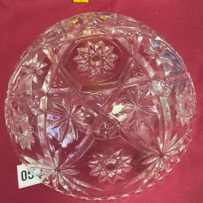 Anchor Hocking Star of David 10 1/2â€x 3 3/4â€