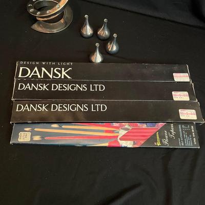 Dansk Designs Tiny Taper Candle Holders & More (DR-SS)