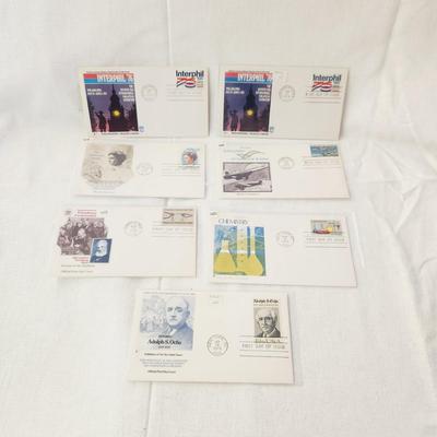 7 - FIRST DAY STAMPS - 1976 MIXED THEME