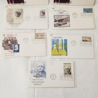 7 - FIRST DAY STAMPS - 1976 MIXED THEME
