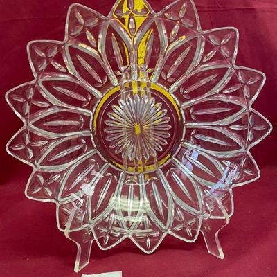 Clear glass starburst