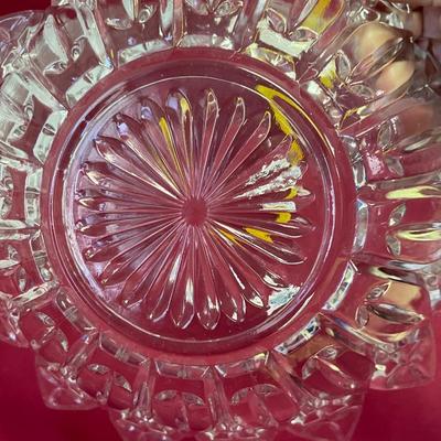 Clear glass starburst