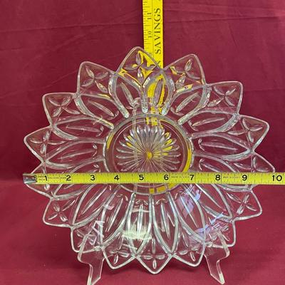 Clear glass starburst