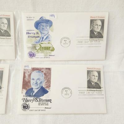 4 - FIRST DAY STAMPS - MULTI YRS HARRY S. TRUMAN