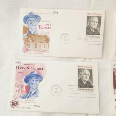 4 - FIRST DAY STAMPS - MULTI YRS HARRY S. TRUMAN