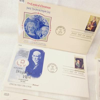 9 - FIRST DAY STAMPS - 1975 MULTI THEME