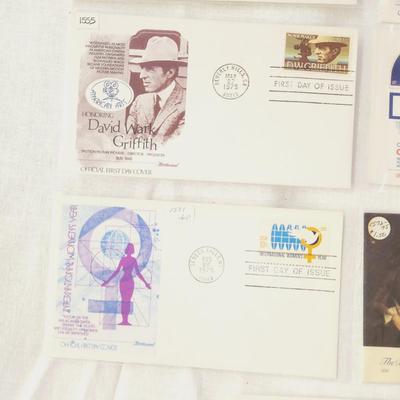 9 - FIRST DAY STAMPS - 1975 MULTI THEME