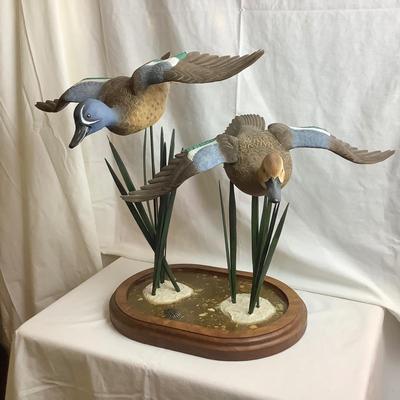 Lot 431 Frank Scherber 1983, Two Bluewinged Teals