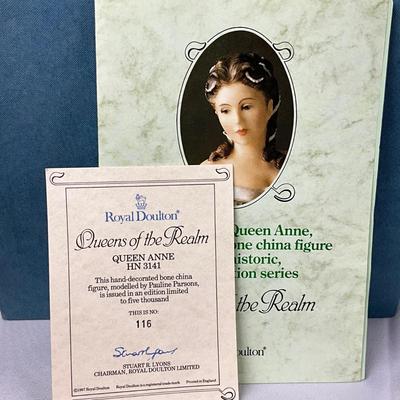 452 Royal Doulton Queen Anne Porcelain Figurine