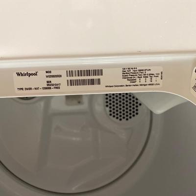 Washer and dryer