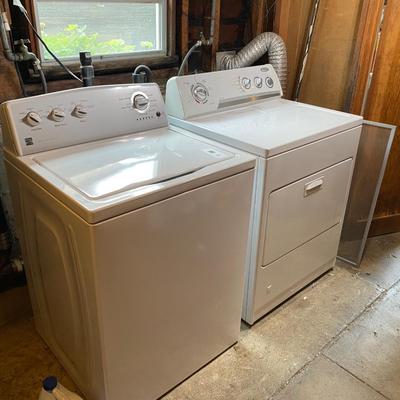 Washer and dryer