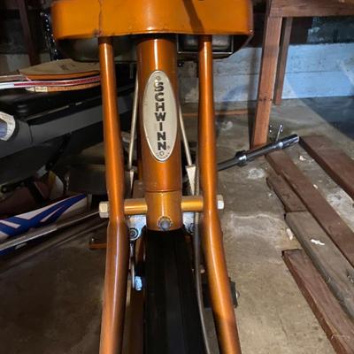 Weightlifting bench, vintage Schwinn Exerciser, and  more