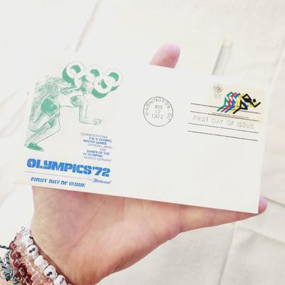 4 - FIRST DAY STAMPS - 1972 OLYMPICS