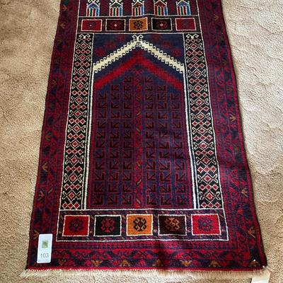 Hand Woven Wool Rug