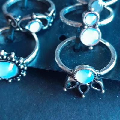 Assortment of Body Rage rings in assorted sizes