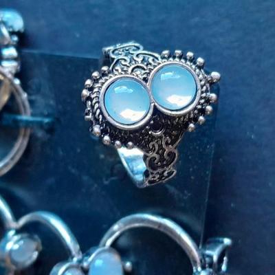 Assortment of Body Rage rings in assorted sizes