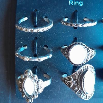Body Rage Rings all size 7