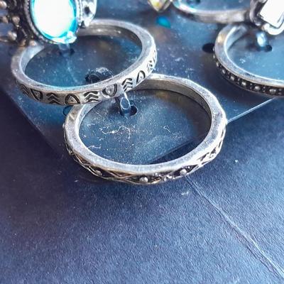 Body Rage rings all size 8