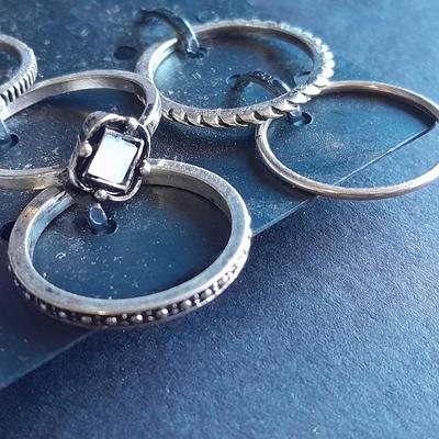 Body Rage rings all size 8