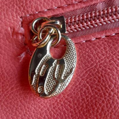 Ji Ren Leather collection coral pink Purse with tags