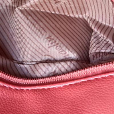 Ji Ren Leather collection coral pink Purse with tags