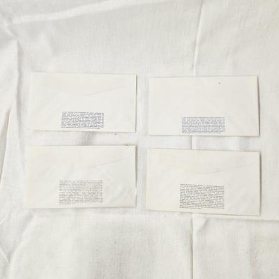 4 - FIRST DAY STAMPS - 1972 NATIONAL PARK CENTENNIAL