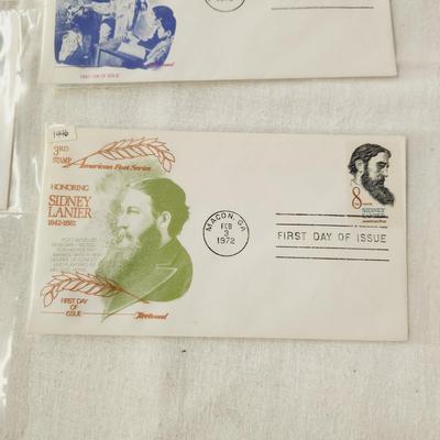 13 - FIRST DAY STAMPS - 1972 MIXED THEME