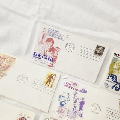 13 - FIRST DAY STAMPS - 1972 MIXED THEME