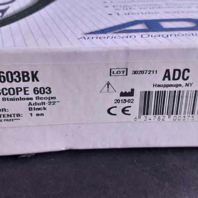 Brand new in the box Adscope Stethoscope 603BK