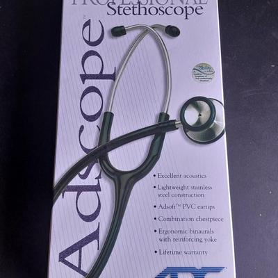Brand new in the box Adscope Stethoscope 603BK