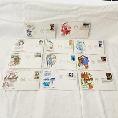 11 - FIRST DAY STAMPS - 1971 MIXED THEME