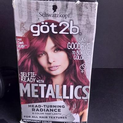 Conair cord-keeper 1875Hairdryer and Got2b Metallics hair dye
