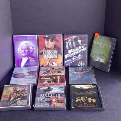 Movies on DVD Fast & Furious, Rosemary's Baby, Blood Diamond, Sleepers, and more great titles